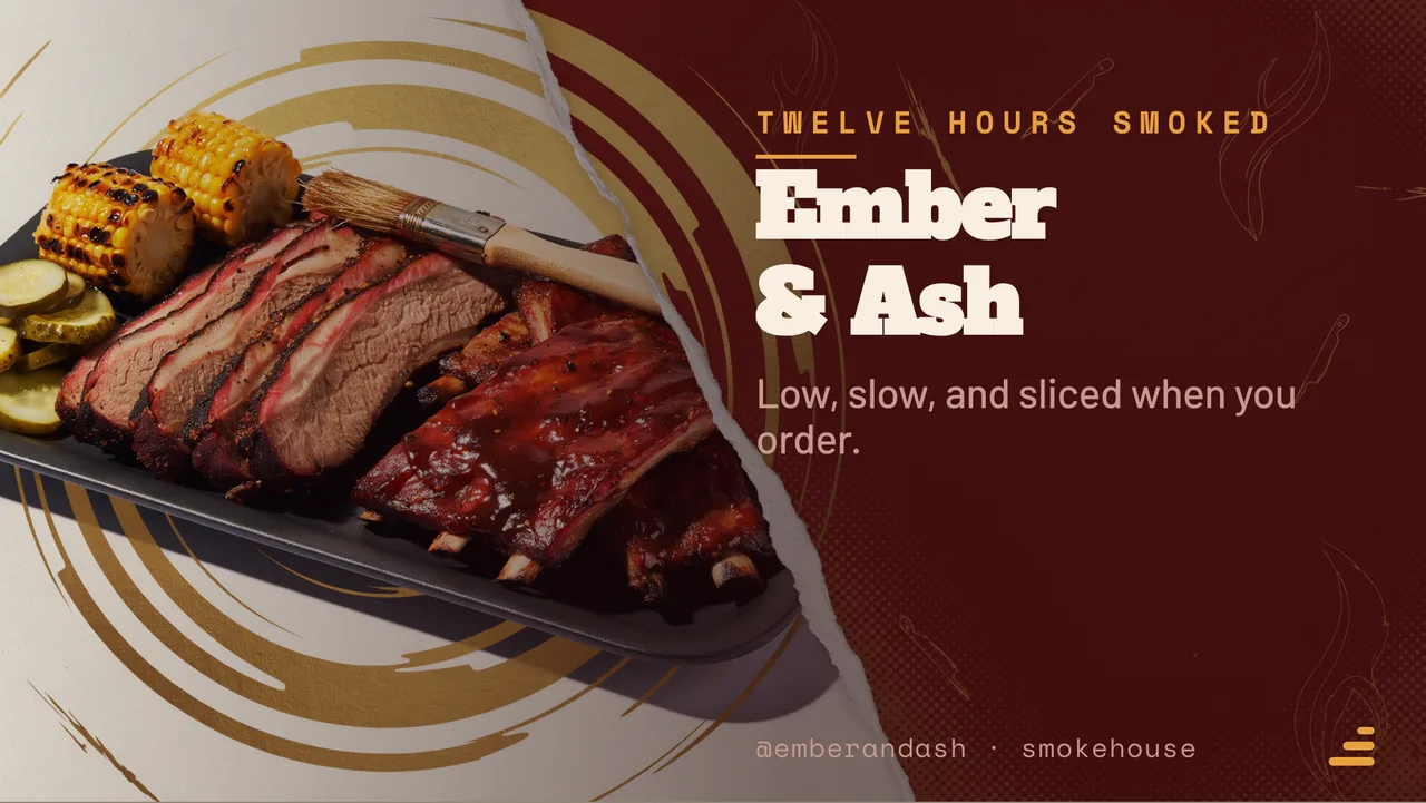 Smokehouse sharing platter board · Landscape for Ember & Ash: slide 1 of 4, the venue and what it is known for